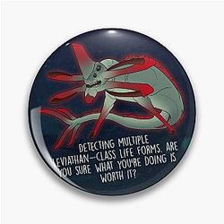 Subnautica Reaper Leviathan Pin