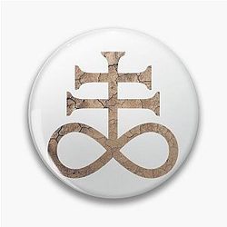 Leviathan Cross Desert Pin