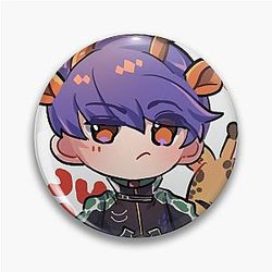 Obey Me! Leviathan Sticker Pin