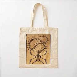 Reaper Leviathan Skeleton Dark Cotton Tote Bag