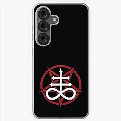 Red Pentagram with Leviathan Cross Samsung Galaxy Soft Case