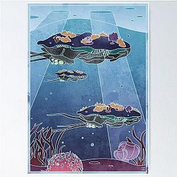 Reefback Leviathan Poster