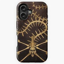 Reaper Leviathan Skeleton Light iPhone Tough Case