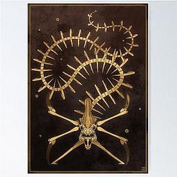 Reaper Leviathan Skeleton Poster