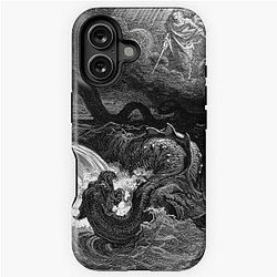 The Defeat of Leviathan - Gustave Doré iPhone Tough Case