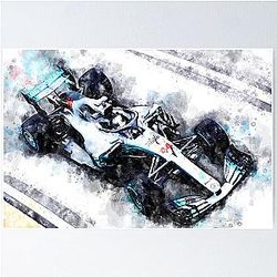 Lewis Hamilton 2018 Poster