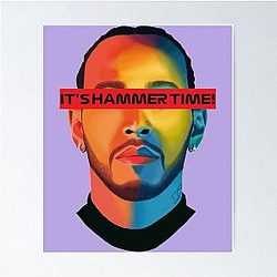 hammer time lewis hamilton 44 f1   Poster