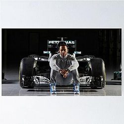 Lewis Hamilton 8#201021 Poster