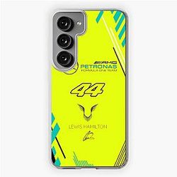Lewis Hamilton smartphone cover Yellow | Mercedes AMG Petronas Formula 1 Team Samsung Galaxy Soft Case