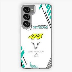 Lewis Hamilton smartphone cover WHITE | Mercedes AMG Petronas Formula 1 Team Samsung Galaxy Soft Case
