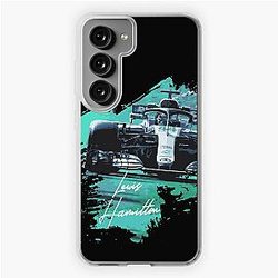 Lewis Hamilton - Vintage_Digital art_2023 Samsung Galaxy Soft Case