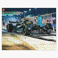 Lewis Hamilton making a pitstop at Sakhir 2023 Jigsaw Puzzle
