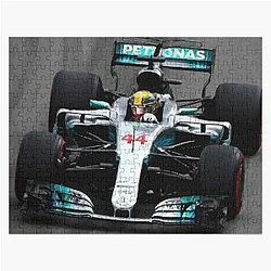 Lewis Hamilton 44 - Digital art Jigsaw Puzzle