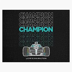 Lewis Hamilton Champion - Lewis Hamilton Jigsaw Puzzle