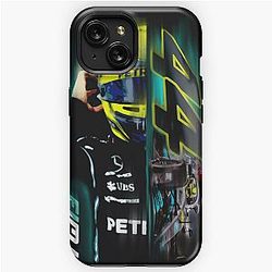2022 Lewis Hamilton helmet design poster iPhone Tough Case