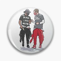 Lewis Hamilton x Sebastian Vettel Pin