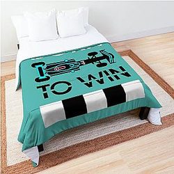 Lewis Hamilton World Champion - World Champions - Driving Legend - GRAND PRIX Comforter