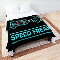 Lewis Hamilton World Champion Born To Win - World Champion - Driving Legend  Comforter