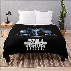 Lewis Hamilton F1 2020 Seven-Time World Champion Still Rising - Car Throw Blanket
