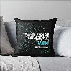 Lewis Hamilton F1  Throw Pillow