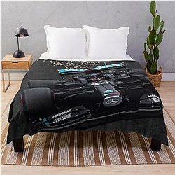 Lewis Hamilton Sparks - F1_ 2023 Throw Blanket