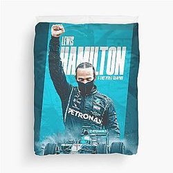 Lewis Hamilton - F1 2023 Duvet Cover