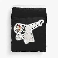 Lewis Hamilton Art Illustration Duvet Cover