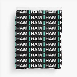 Lewis Hamilton racing symbol Duvet Cover