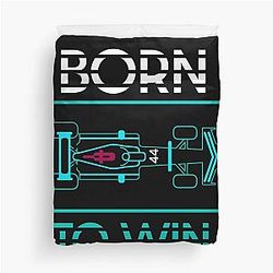 Lewis Hamilton World Champion - World Champions - Driving Legend - GRAND PRIX Duvet Cover