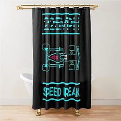 Lewis Hamilton World Champion Born To Win - World Champion - Driving Legend  Shower Curtain