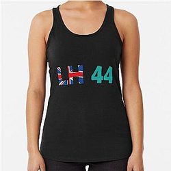 Lewis Hamilton 44 Racerback Tank Top