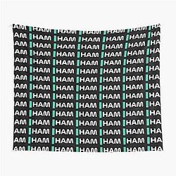 Lewis Hamilton racing symbol Tapestry