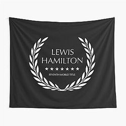 Lewis Hamilton - Seventh World Title Tapestry