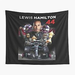Lewis 44 - Lewis Hamilton   Tapestry
