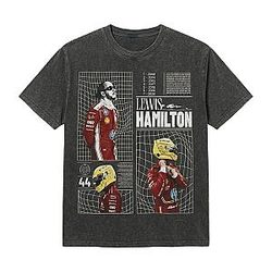Vintage Ferrari F1 Racing 2026 TTPM0704 Lewis Hamilton T-Shirts