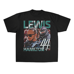 Formula 1 Champion Racing Graphic NTAN0704 Lewis Hamilton T-Shirts