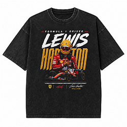 Vintage Racing F1 PTTT1808  Lewis Hamilton T-Shirts