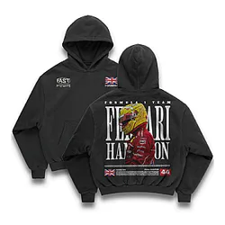 Lewis Hamilton Ferrari F1 Hoodie NTT2010 Lewis Hamilton Hoodies