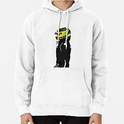 Lewis Hamilton in race suit Pullover Hoodie