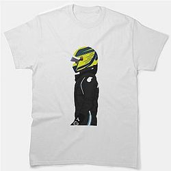 Lewis Hamilton in race suit Classic T-Shirt