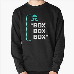 lewis hamilton box box Pullover Sweatshirt