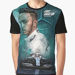 Lewis Hamilton World Champion Graphic T-Shirt