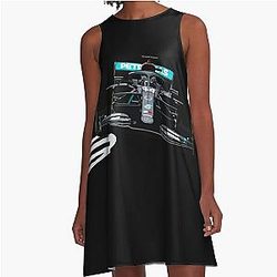 Lewis Hamilton 44 2020 A-Line Dress