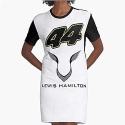 Lewis Hamilton 2022 GP Graphic T-Shirt Dress