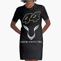 Lewis Hamilton 2022 GP Graphic T-Shirt Dress