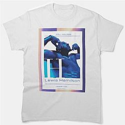 Lewis Hamilton aesthetic posters  Classic T-Shirt