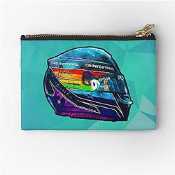 F1 2021 Lewis Hamilton - Rainbow Qatar & Saudi GP Mercedes Crash Helmet Artwork Zipper Pouch