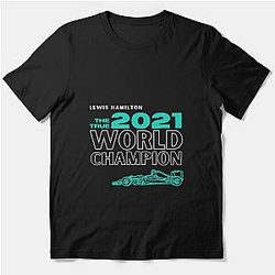 Lewis Hamilton 2021 World Champion Essential T-Shirt