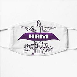 Lewis Hamilton Still i rise Flat Mask
