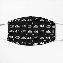 Lewis Hamilton Quote Flat Mask